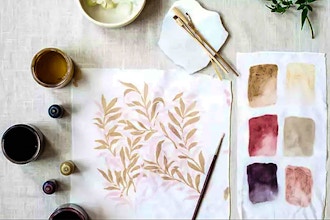 Painting with Natural Dye